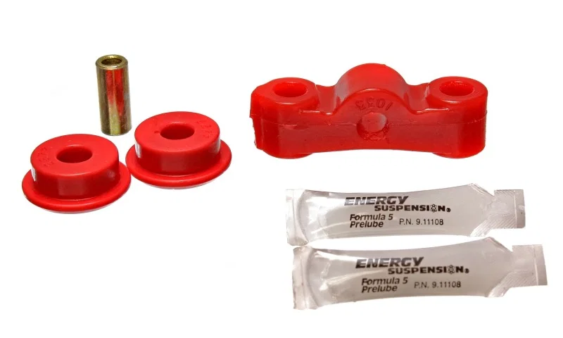 Energy Suspension 16.1102R, 88-00 Honda Civic/CRX / 93-97 Honda Del Sol (iexcept VTEC) Red Manual Transmission