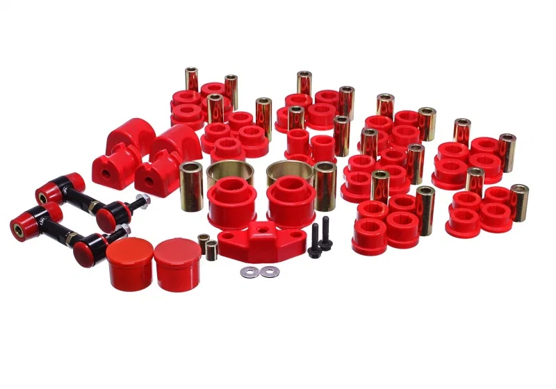 Energy Suspension 8.18115R, 2013+ Scion FR-S/Subaru BRZ Red Hyper-Flex Master Bushing Set