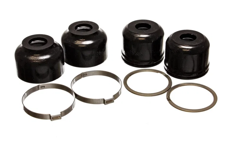 Energy Suspension 9.13136G, 94-06 Hummer H1 Black Front or Rear Ball Joint Boot Set