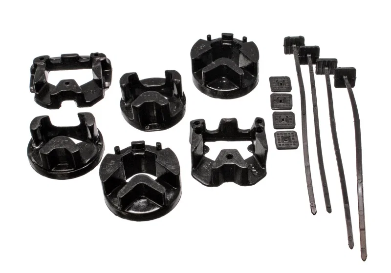Energy Suspension 5.1107G, 95-99 Chrysler Neon Black Motor & Transmission Mount Inserts