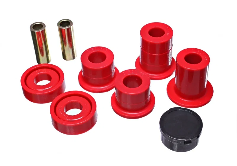 Energy Suspension 3.1154R, 07-10 Chevy K2500/3500HD Front Diff Mount - Red