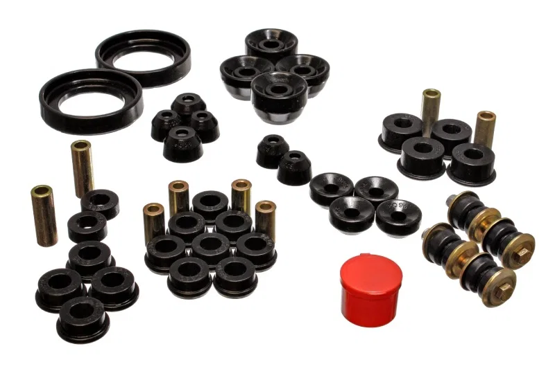 Energy Suspension 16.18107G, 94-97 Honda Accord/Odyssey Black Hyper-Flex Master Bushing Set