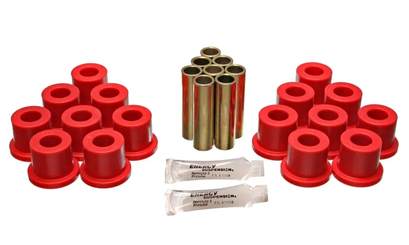 Energy Suspension 4.2139R, Spring Bushings - Red for Ford F-100