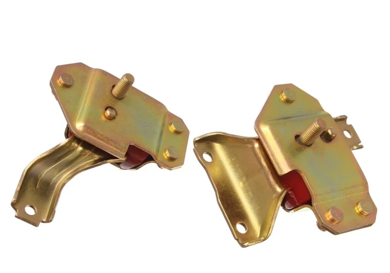 Energy Suspension 4.1127R, Mustang 4.6L Motor Mounts - Red