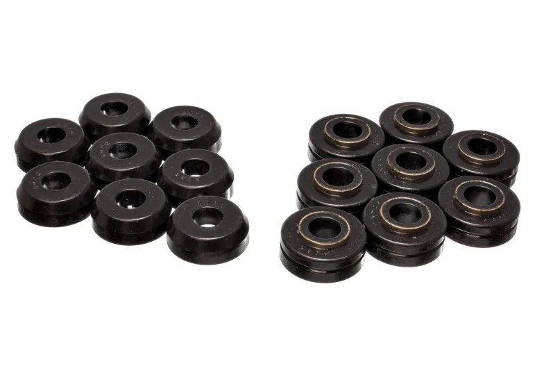 Energy Suspension 4.4101G, Ford Bronco Body Mount Set - Black