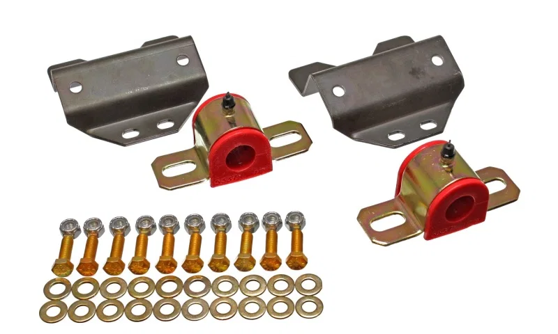 Energy Suspension 5.5135R, 67-72 Dodge Dart / 65-69 Charger Red 15/16in Greaseable Bushing Adapter Kit