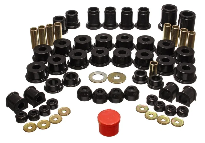 Energy Suspension 8.18103G, 90-95 Toyota 4 Runner 2WD/4WD Black Hyper-Flex Master Bushing Set