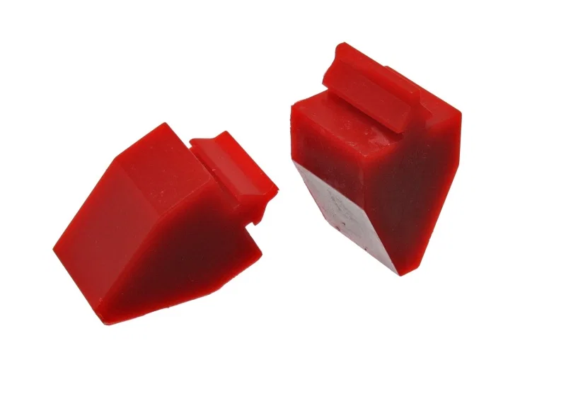 Energy Suspension 3.9101R, Gm Style Pull Thru Bump Stop - Red