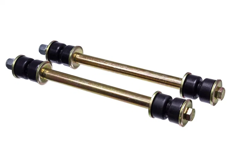 Energy Suspension 9.8175G, Universal Fixed Length Black End Link Set (6in Length)