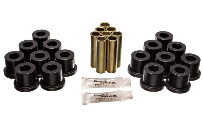 Energy Suspension 4.2139G, Spring Bushings - Black for Ford F-100