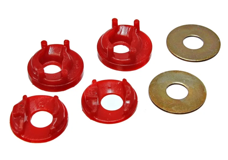 Energy Suspension 5.1103R, 95-99 Mitsubishi Eclipse FWD/AWD Red Motor Mount Inserts (2 Torque Mount Positions