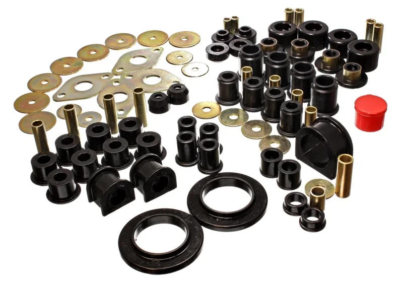 Energy Suspension 8.18107G, 01-04 Toyota Tacoma Black Hyper-Flex Master Bushing Set