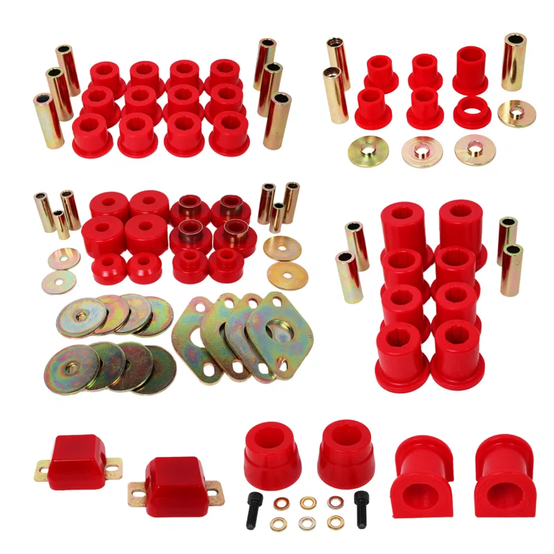 Energy Suspension 8.18120R, Toyota Tacoma 2wd 6 Lug Master Set - Red