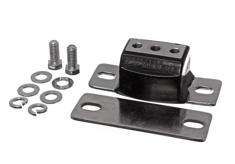 Energy Suspension 3.1132G, Chrome GM Trans Mount - Black
