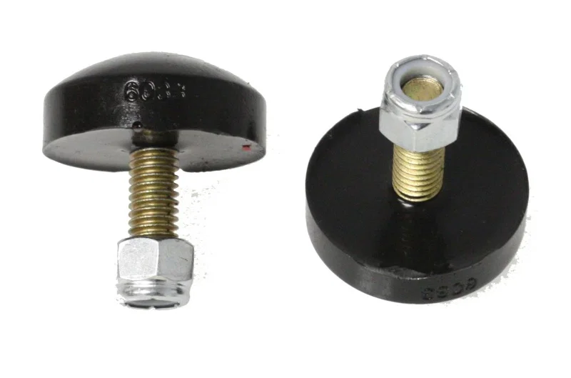 Energy Suspension 9.9121G, Universal Black Low Profile Button head bump stop 11/16 inch tall x 1 5/8 inch dia