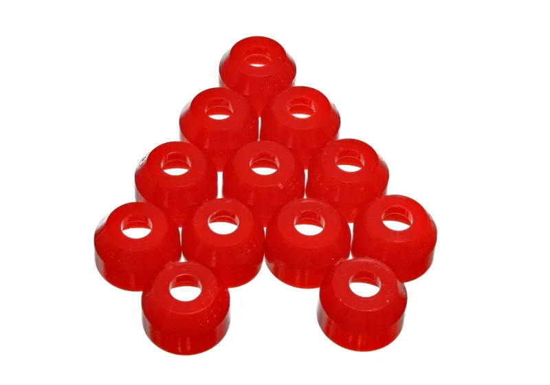 Energy Suspension 9.13107R, Tie Rod End Boot O.E.-Box Of 12 - Red
