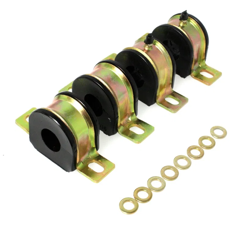 Energy Suspension 3.5177G, 1-1/4in GM Greaseable S/B Set - Black