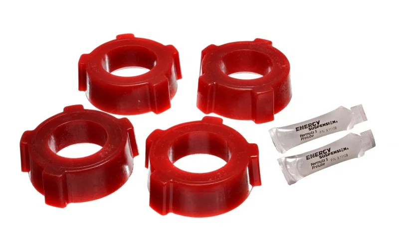 Energy Suspension 15.2108R, 53-68 VW (Air Cooled) Swing Axle Suspension Rear Rear Spring Plate Bushing Set