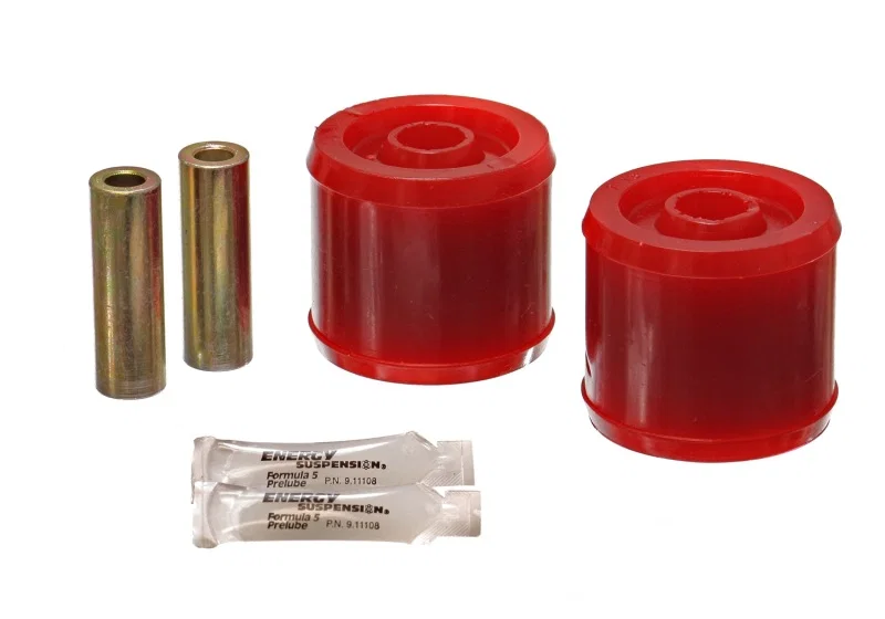 Energy Suspension 7.7108R, 00-03 Nissan Maxima Red Rear Trailing Arm Bushing Set (Must reuse existing outer m