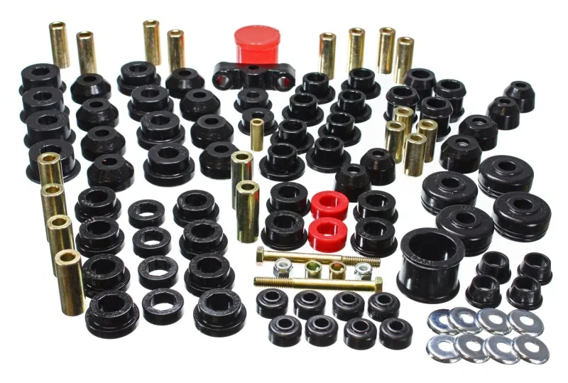 Energy Suspension 16.18102G, 88-91 Honda Civic/CRX Black Hyper-Flex Master Bushing Set