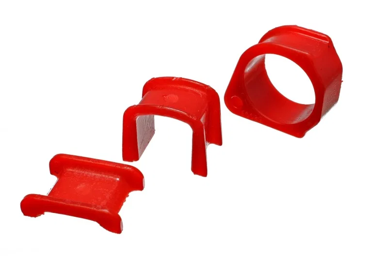 Energy Suspension 4.10105R, Ford Escort Rack Bushing Set - Red