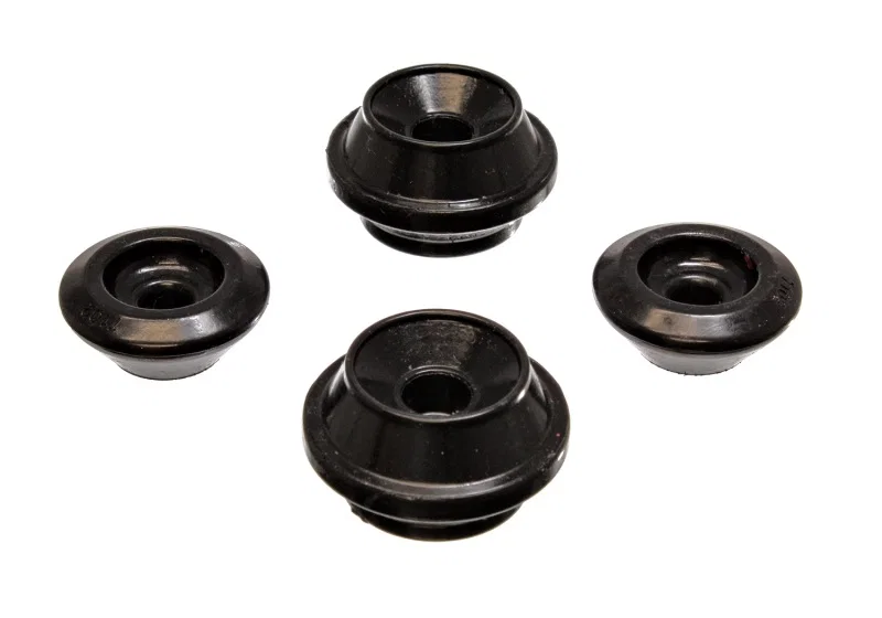Energy Suspension 15.8101G, 93-99 VW Golf III/Jetta III/ GTI Black Rear Strut Tower Bushings