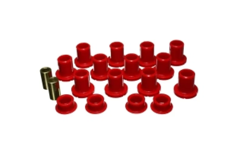 Energy Suspension 70.7009R, Polaris RZR XP 1000 Front Control Arm Bushings - Red