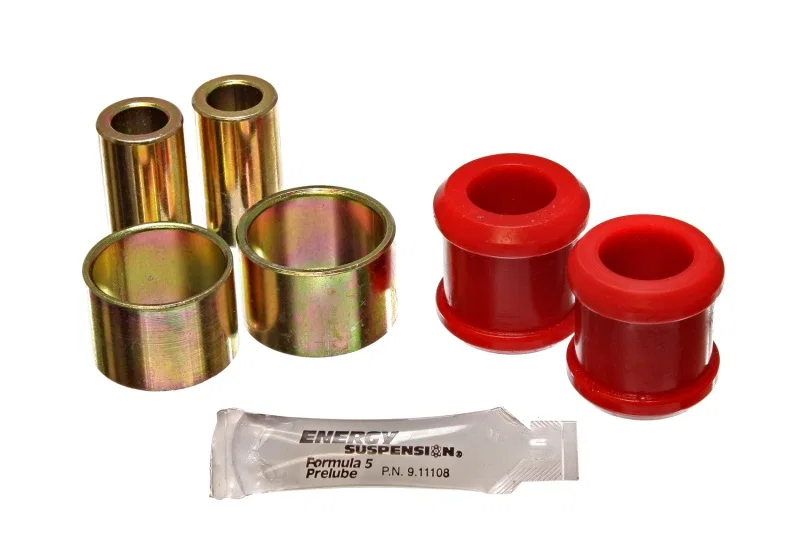 Energy Suspension 2.7106R, Track Arm Bushing Set - Front - Red for Jeep