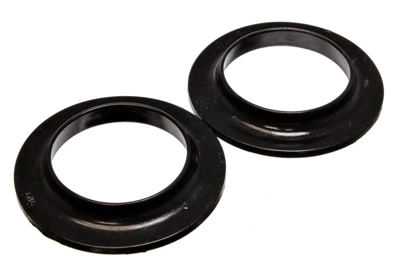 Energy Suspension 9.6108G, Universal 3-3/4in ID 5-13/16in OD 7/8in H Black Coil Spring Isolators (2 per set)
