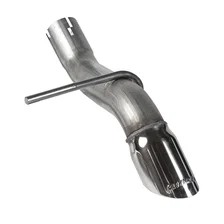 American Thunder Axle-Back Exhaust System for 2007-2018 Jeep Wrangler and Wrangler JK image 3