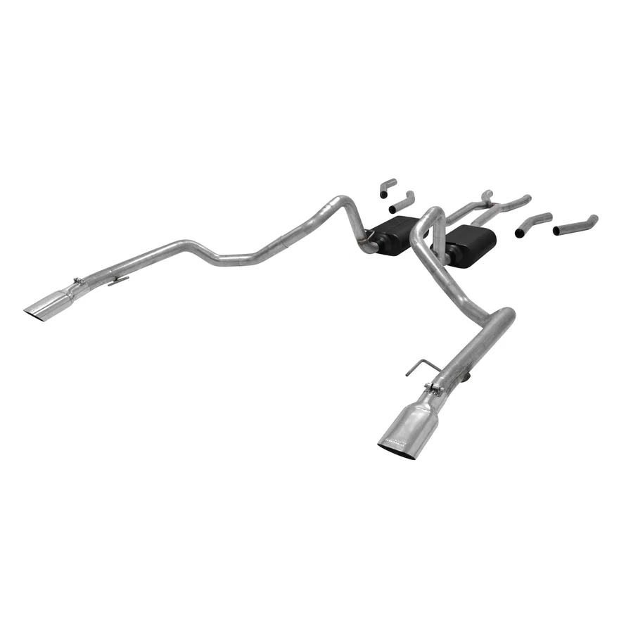 American Thunder Crossmember-Back Exhaust System for 1965-1968 Chevrolet Caprice and Impala