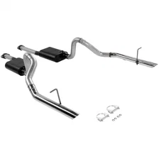American Thunder Cat-back Exhaust System for 1994-1997 Ford Mustang image 2