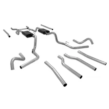American Thunder Crossmember-Back Exhaust System for 1967-1972 Chevrolet C10 Pickup and GMC C15/C1500 Pickup image 2