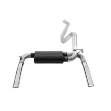 American Thunder Cat-back Exhaust System for 1986-1991 Chevrolet Camaro and Pontiac Firebird image 2
