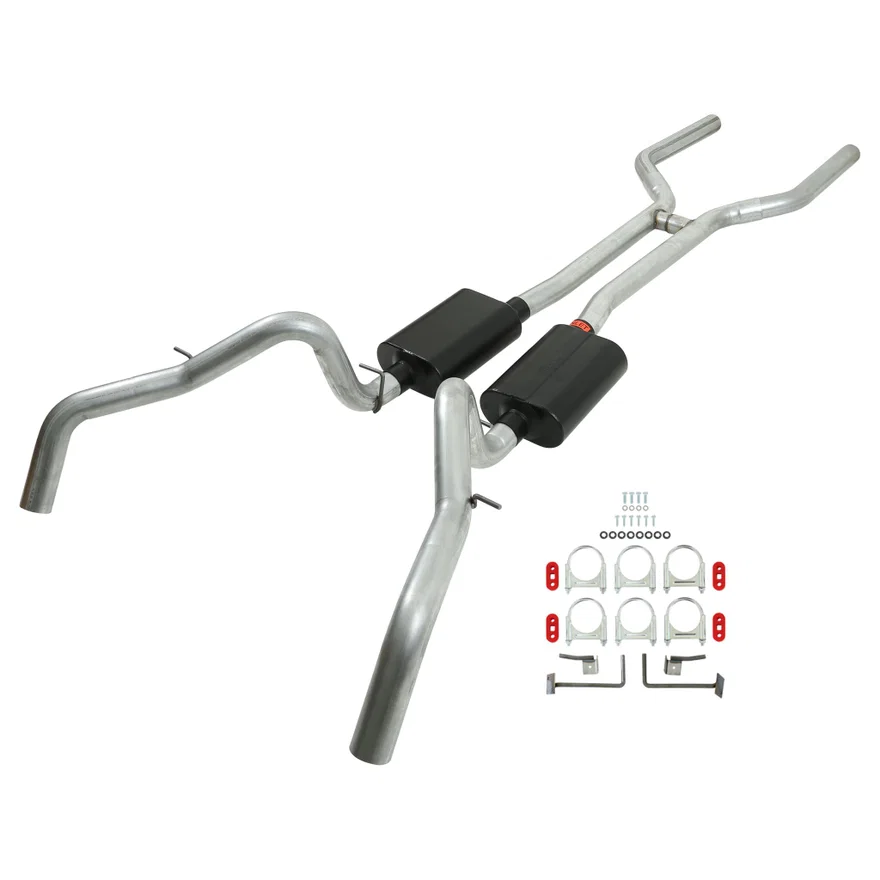 American Thunder Crossmember-Back Exhaust System for 1967-1969 Chevrolet Camaro and Pontiac Firebird