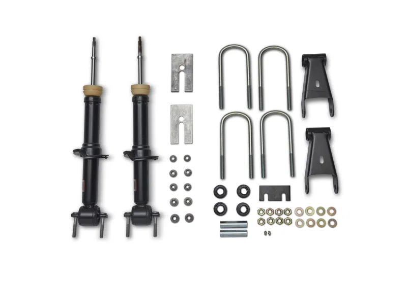 Ford Racing M-3000-P4, 2021+ F-150 4WD Super Cab/Super Crew Powerboost Full Lowering Kit