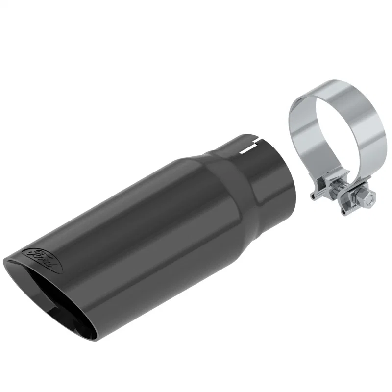 Ford Racing M-5260-BCT1, 21-22 F-150 Exhaust Tip - Black Chrome