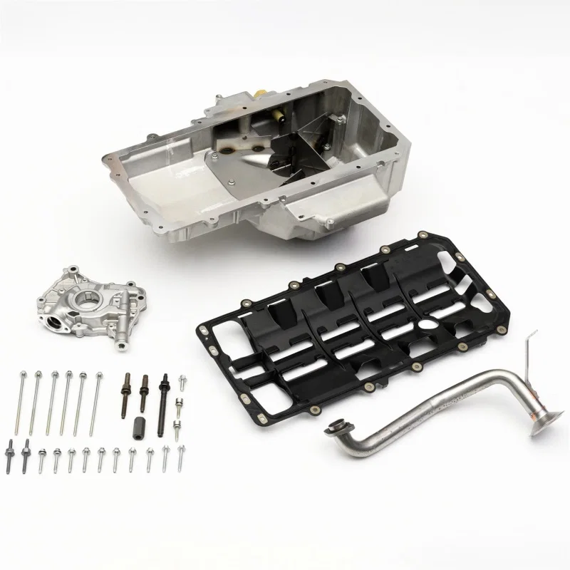 Ford Racing M-6675-M52S, 5.0L/5.2L Coyote 2020 GT500 Oil Pan & Pump Kit for Ford