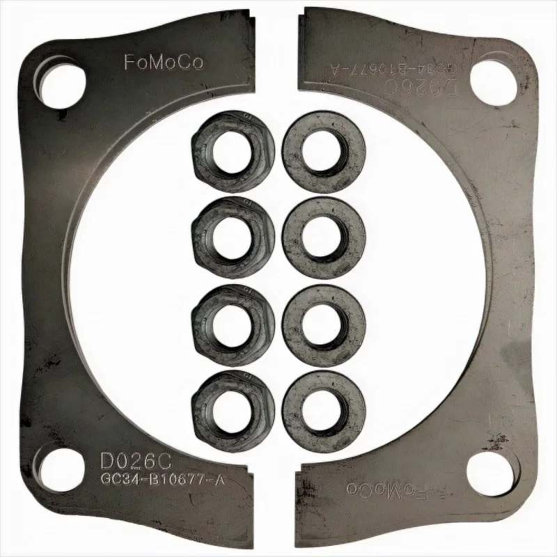 Ford Racing M-B10677-AA, 05-16 Super Duty 4x4 Front Axle Knuckle Seal Shield for Ford