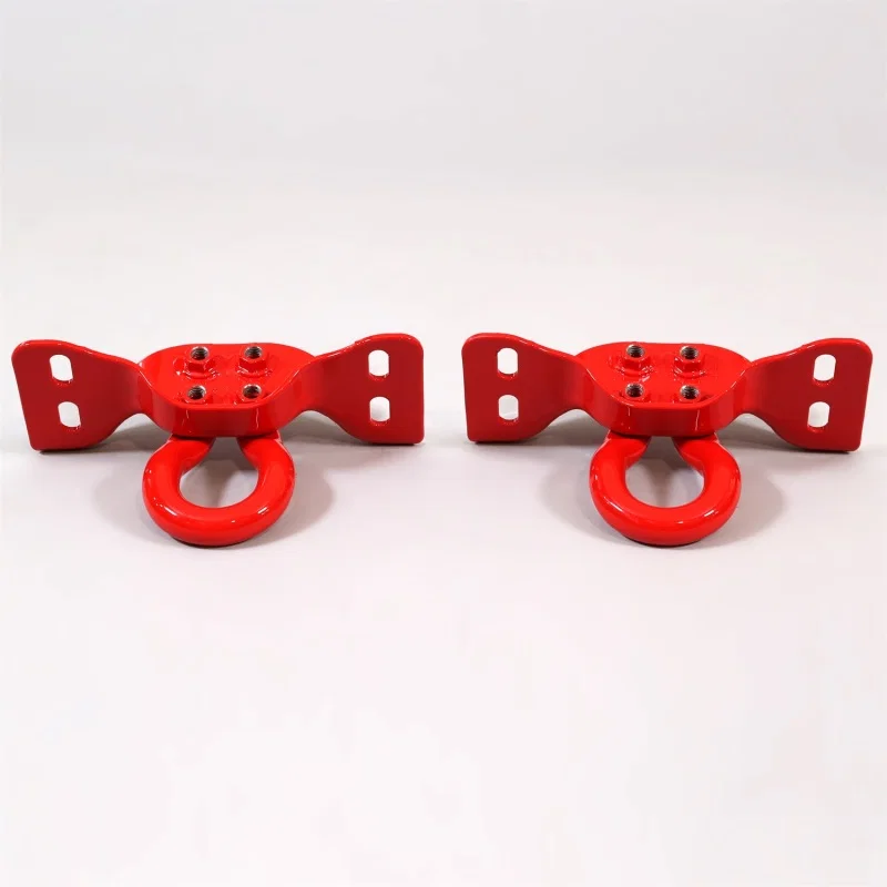 Ford Racing M-18954-SDR, 17-22 Super Duty Tow Hooks - Red (Pair) for Ford