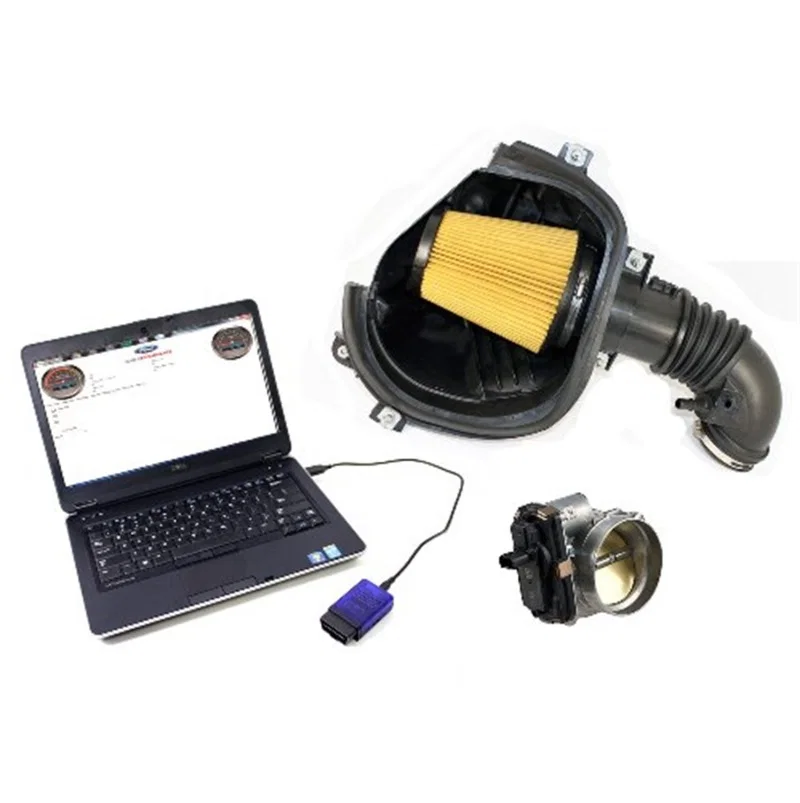 Ford Racing M-9603-M8A, 2015-2017 Mustang GT Cold Air Intake & Calibration Power Pack 2