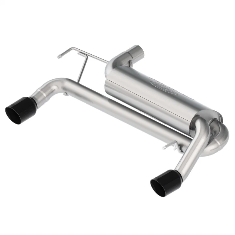 Ford Racing M-5230-BR7SB, 21-22 Bronco 2.7L Sport Tuned Axle-Back Exhaust - Black Chrome Tips