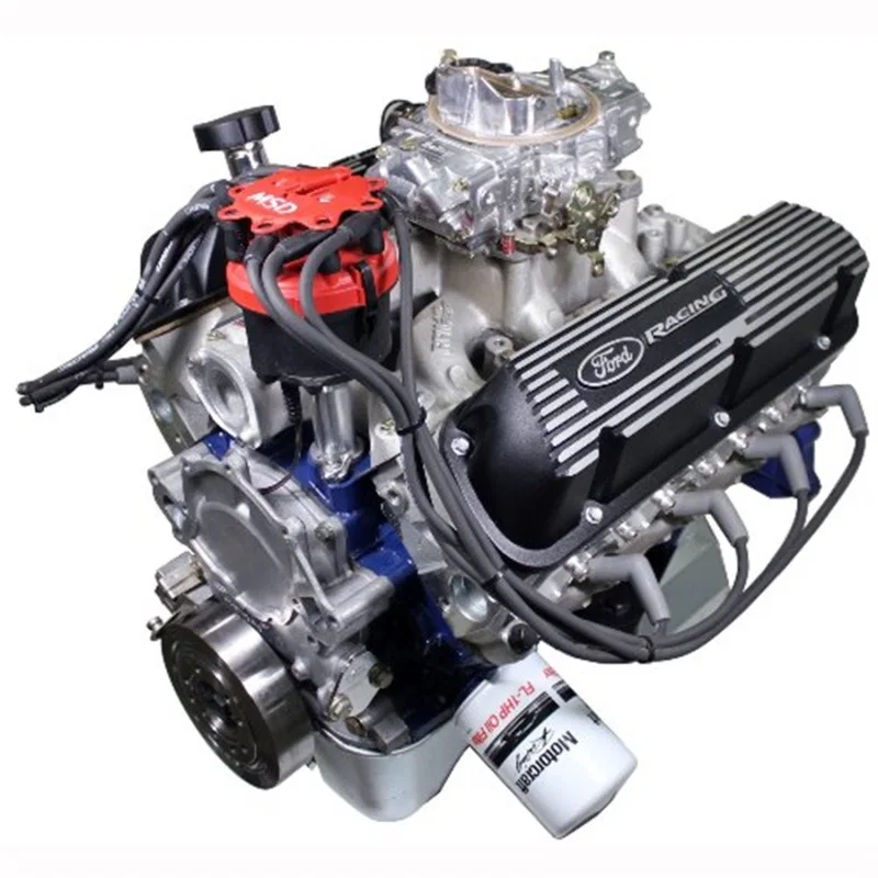 Ford Racing M-6007-X2347DF, X2347D Street Cruiser Dressed Crate Engine w/X2 Heads Front Sump (No Cancel No Returns) for Ford Mustang