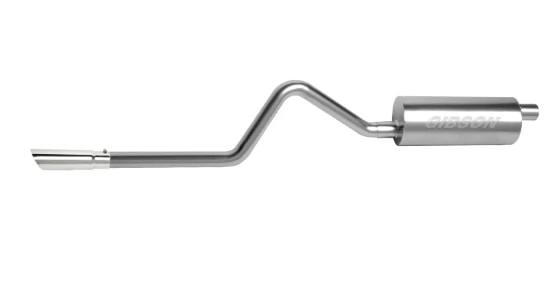 Gibson 617304, 00-06 Jeep Wrangler Sport 4.0L 2.25in Cat-Back Single Exhaust - Stainless