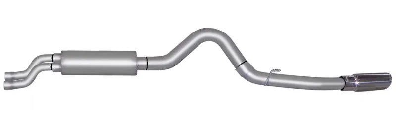 Gibson 315547, 01-05 Chevrolet Silverado 2500 HD Base 6.0L 4in Cat-Back Single Exhaust - Aluminized