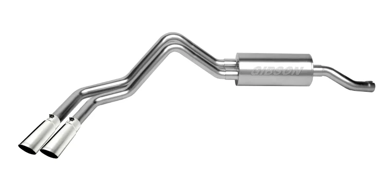 Gibson 69900, 00-05 Ford Excursion XLT 6.8L 2.25in Cat-Back Dual Sport Exhaust - Stainless