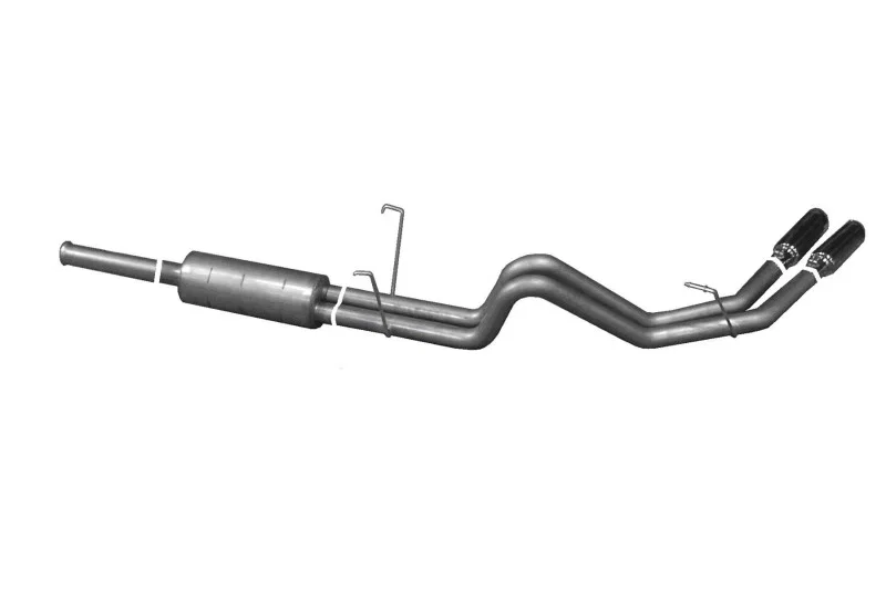 Gibson 7100, 00-06 Toyota Tundra SR5 3.4L 2.5in Cat-Back Dual Sport Exhaust - Aluminized