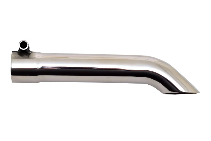 Gibson 500415, Turn Down Slash-Cut Tip - 1.5in OD/1.5in Inlet/8in Length - Stainless