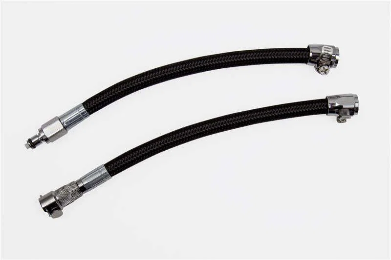Goodridge HDFL002, HD Crossover Lines w/Black Hose