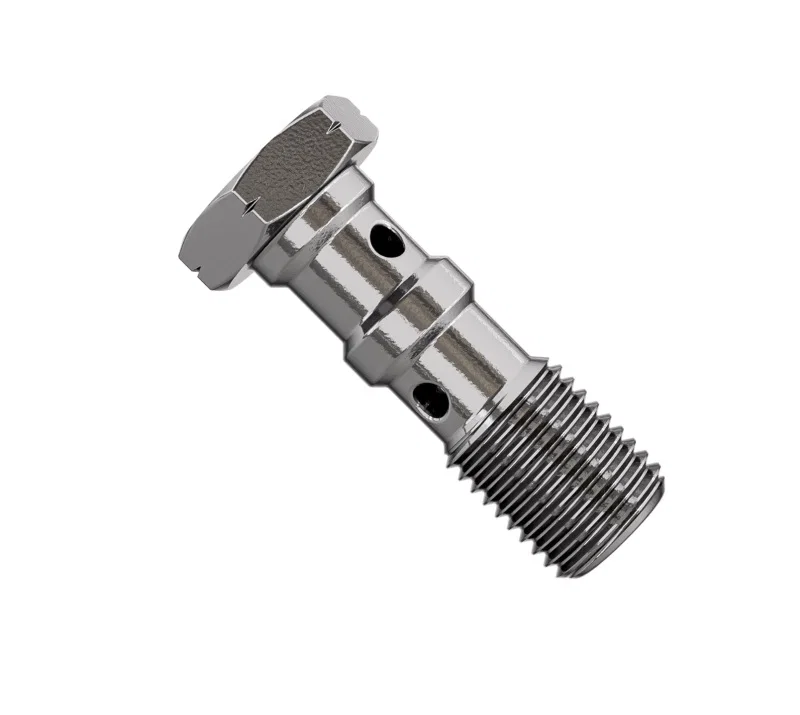 Goodridge P773-03C, Double Banjo Bolt 3/8x24